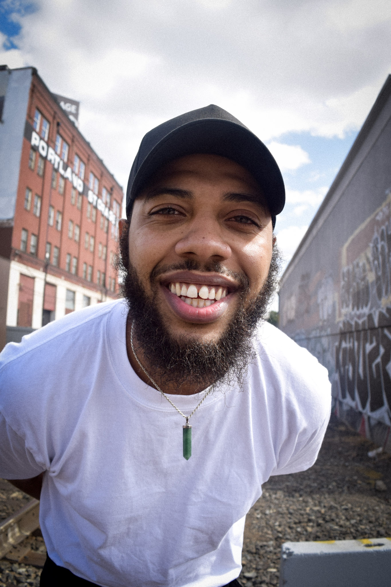William Hayes smiling in Portland
